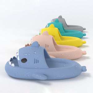 Pantofole di squalo altezza 4CM Donna Uomo Unisex - Ciabatte da spiaggia squalo